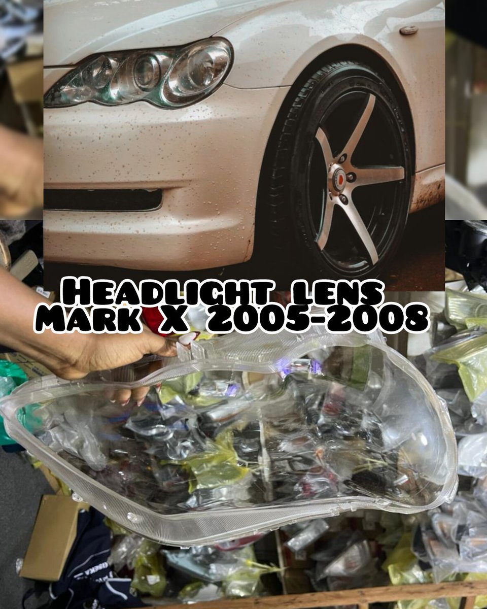 Carstomcarz's tweet image. Toyota Mark X Headlight Lens 2005–2008 ✔️
Clear headlight cover replacement | Restore visibility | Long-lasting lens
📍 Nairobi CBD 📞 0757555691
#carstomcarz #carcare #caraccessories #autoaccessories #carmusthave #toyotaparts #headlightlens #nairobi #carskenya #spareparts