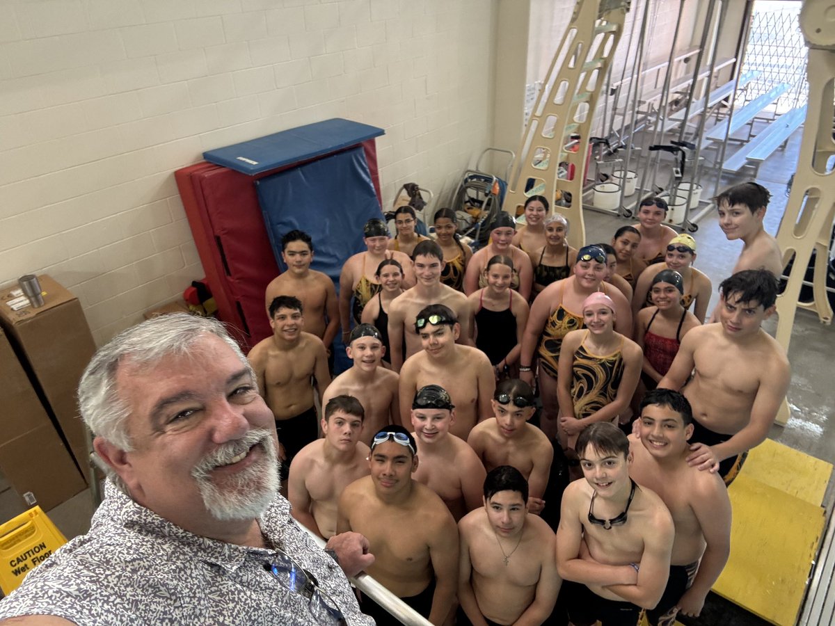 AndrewsMustangs's tweet photo. Congratulations to Andrews MS Swim, the combined teams of the Lady Mustangs &amp; Mustangs 7th &amp; 8th grade showed out vs a very competitive field from all over West Texas! The future is bright! @Andrews_ISD @MustangsNetwork @AHSmustangs_ATP @MWTsports @JaimeBoswell2 @chris_MRTsports https://t.co/KtqBQxLYi0