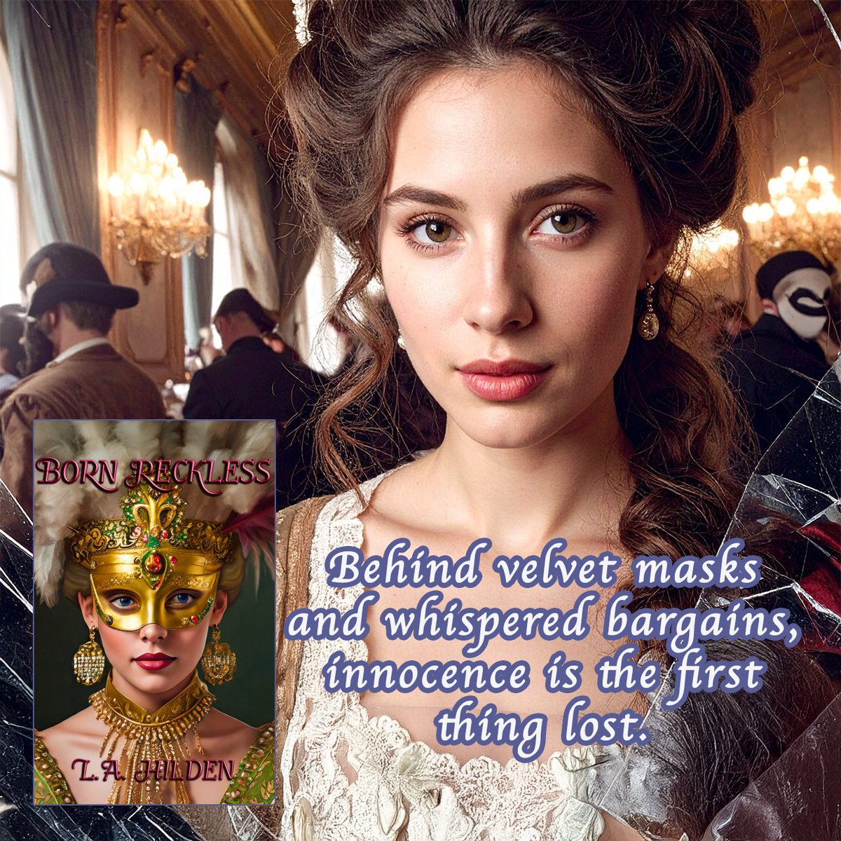 LaHilden's tweet image. In a world of secrets and desire, Lady Clarissa Mayfield is determined to save her father, even if it means tangling with the brooding Marquis of Camden. #BornReckless #fiction #Regency #historical  #romance #booklovers #readers #bloggers #ebooks  #books lahilden.com/born-reckless/