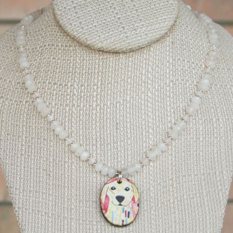 ShadowDogDesign's tweet image. Sweet #Dog Pendant #Necklace w/ Pink Rose Quartz #Gemstones!  via @ShadowDogDesign #bmecountdown #ShopSmall #DogLover #DogNecklace      bit.ly/LoyaltySD