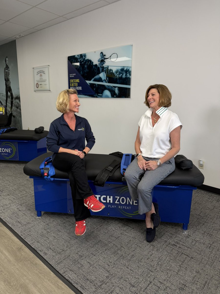 StretchZDaphne's tweet image. Big day for Stretch Zone Daphne! We had the honor of being featured on @WKRG we couldn’t be more excited. 

As as the #1 Nationally Accredited Stretch Franchise. If you’re ready to move better, feel better, and live better, we’re here delivering real results every day.

#Stretch