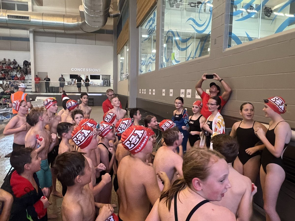 ESASwim's tweet photo. Welcome to Long Course Season: Powered by chlorine, coffee, and the best parent crew in the game. ☕💦First long course meet of the season! https://t.co/SCmqJYvW65