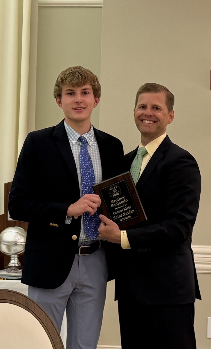 StXTigersBKB's tweet photo. Brother Benjamin Award:
@connor_klein2 https://t.co/ISyuRa69gb