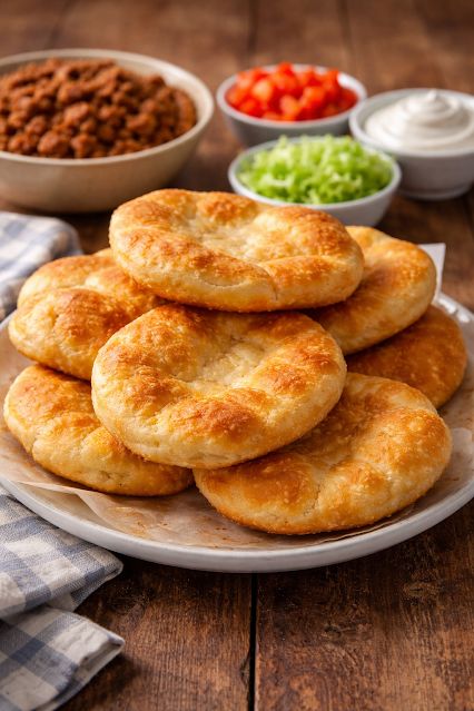 Amelia2325's tweet image. Old-Fashioned Fry Bread from my mother’s recipe box—soft, golden, and perfect for tacos or a sweet treat with honey or cinnamon sugar.
This is one you’ll make again and again.
👉  buff.ly/43oCgEc 

#frybread #homemade #comfortfood #tacotuesday
