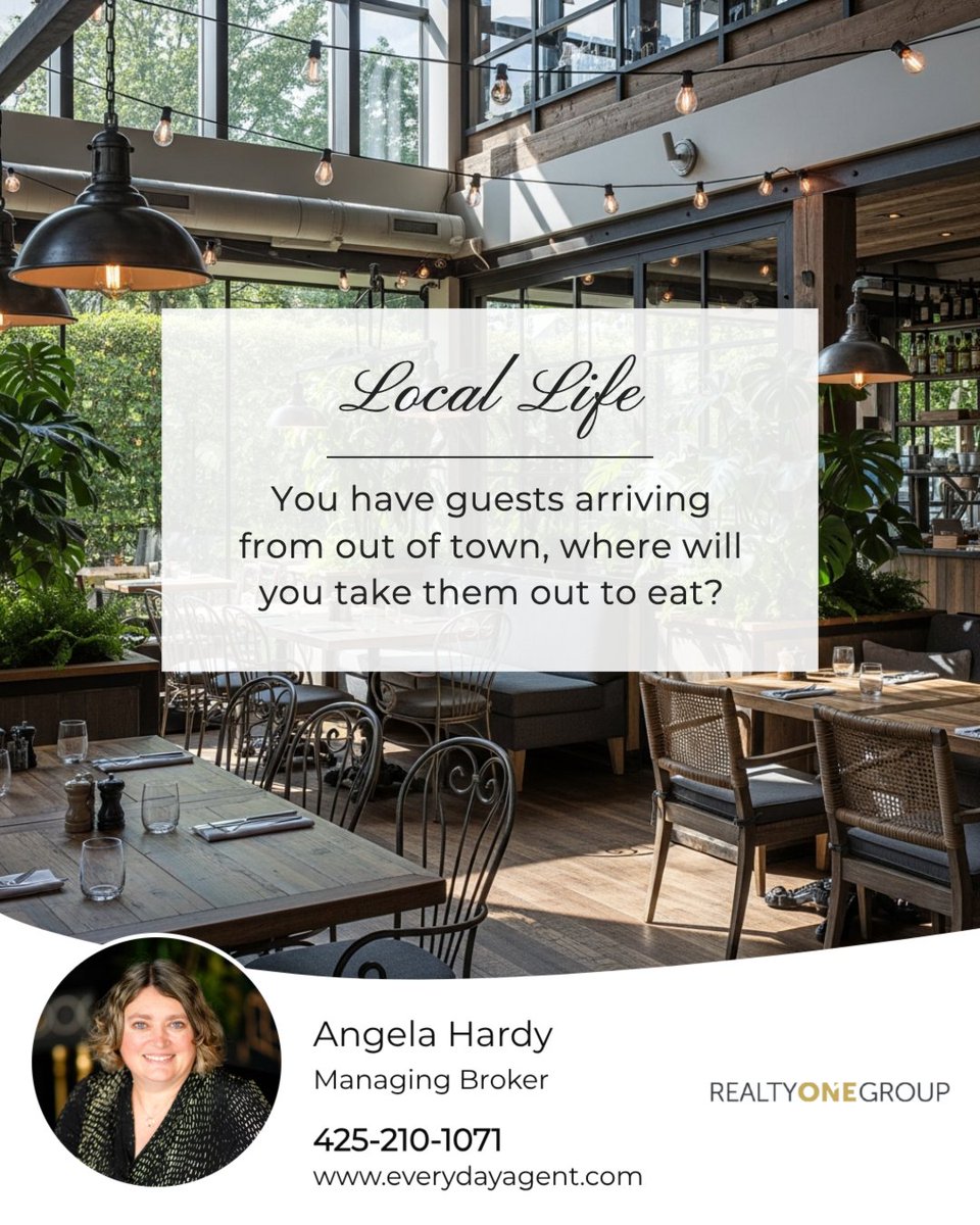 Everydayagent's tweet photo. When friends or family visit, the right spots can make their trip unforgettable. Are you all about local go-to's, hidden gems, or classic must-try eateries?

Tell us, where would you take your guests out to eat? Share your spots or tag them in the comments! https://t.co/IeIRGrLnIa