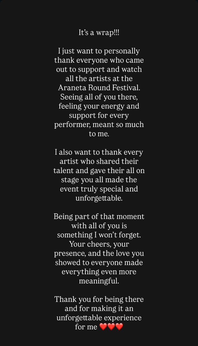 aw, it's so sweet of him to take the time to share this. kyler, please know that all of your efforts and hard work are loved, seen, and appreciated. Mahal namin kayong pito!

HORI7ON FLIES AT ROUNDFEST

#HORI7ON_LightsUpROUND2026
#HORI7ON_FlyWithIt
#HORI7ON #호라이즌