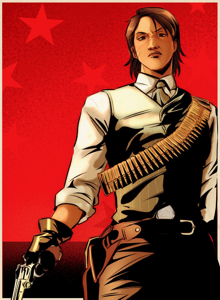 ok here she is….. beloved john….!! #rdr