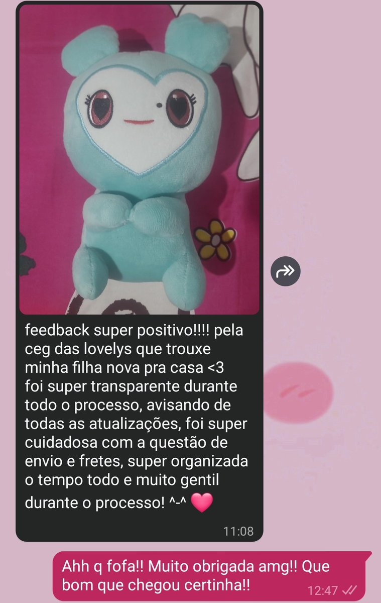 estercollector's tweet image. #feedback  super querido da minha CEG das pelúcias do #twice!! 
#collector #TWICE #MINA