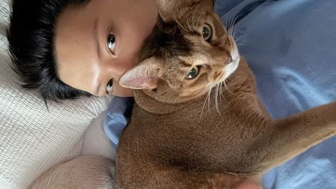 เชื่อแล้วว่าชอบคน อยู่บ้านฮีมานอนทับป๊าล์ตลอด 555555555