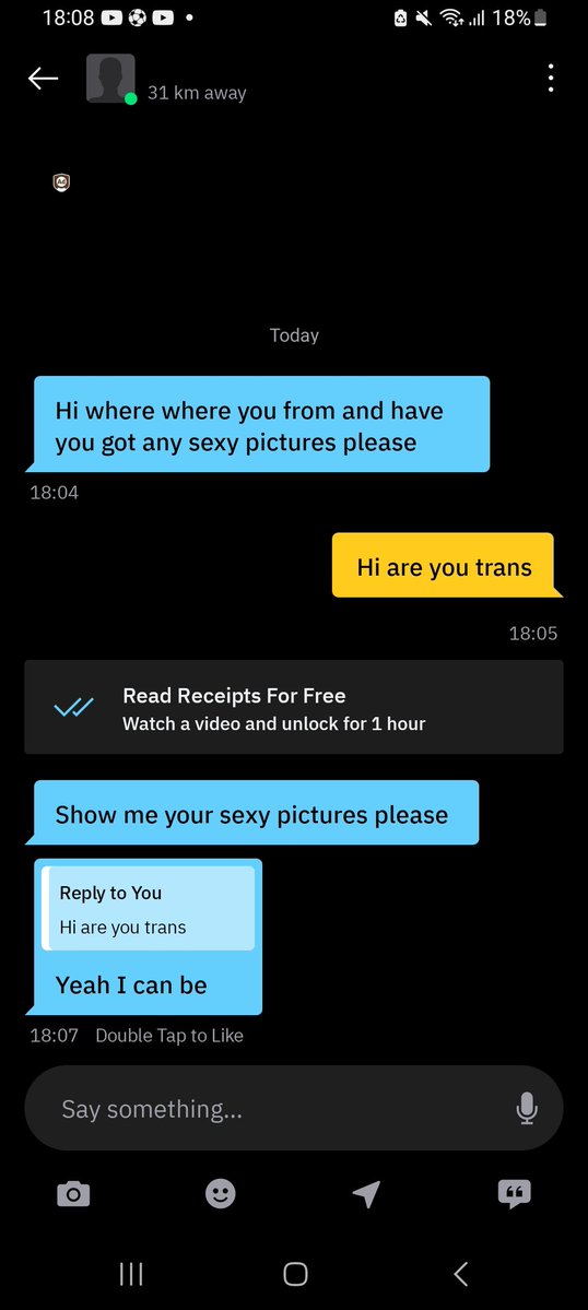 Omg her egg cracked im so proud (reason I asked is cos it says t4t on my profile and reading his bio he is clearly not trans ) :)