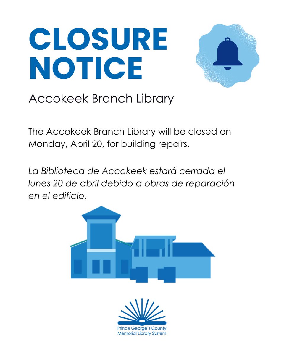 Prince George's County Memorial Library System tweet media