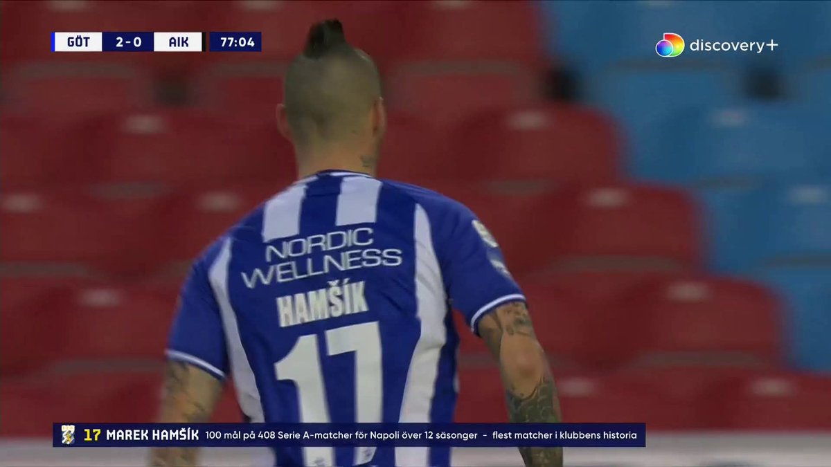 ormhult40's tweet photo. För 5 år sedan skrevs det historia i svensk fotboll, Hamšik debuterade i den blåvita tröjan #ifkgbg https://t.co/gbZ2PpjQmH