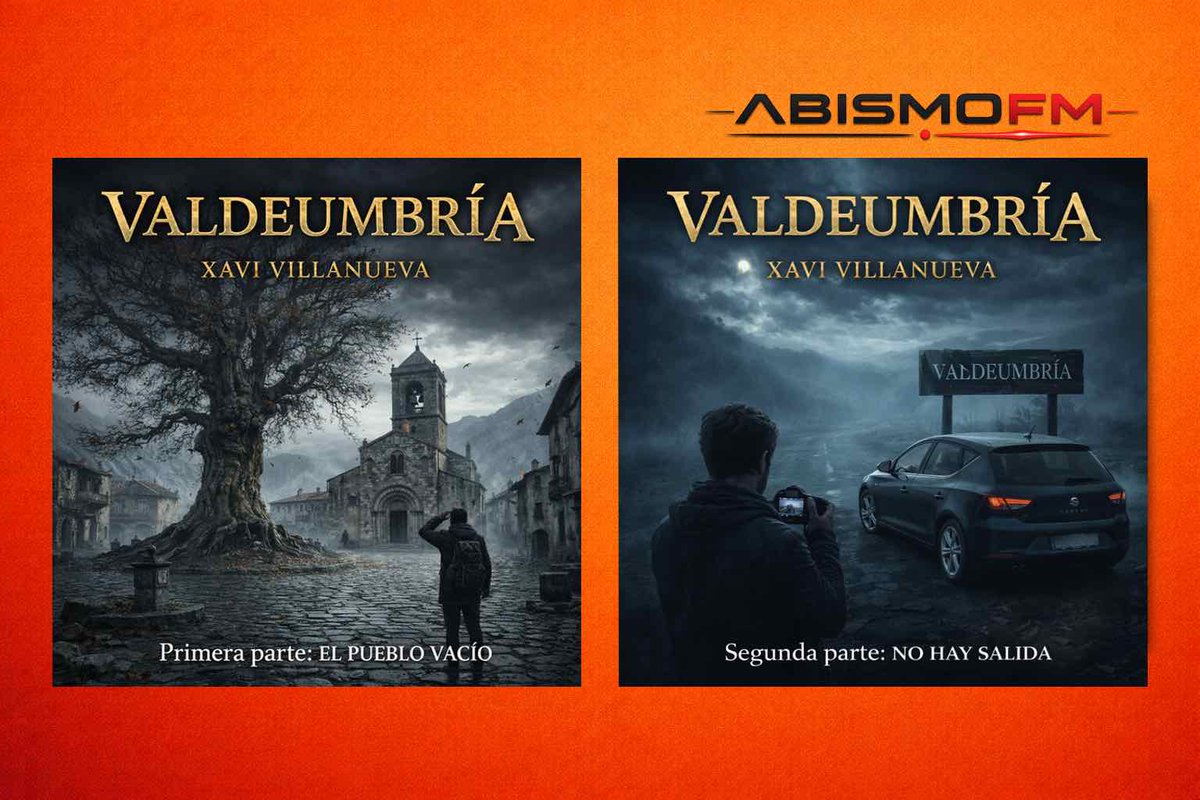 abismofm's tweet image. 🎙️ Nuevo episodio de Audiolibros y Relatos

Capítulo 286: “Valdeumbría” de Xavi Villanueva.
Un viaje inquietante a un lugar donde el silencio esconde algo más.

🔊 Dale al play si te atreves. También en @DiasExt. abismofm.com/xavi-villanuev…

#Audiolibros #Relatos #Terror #Podcast