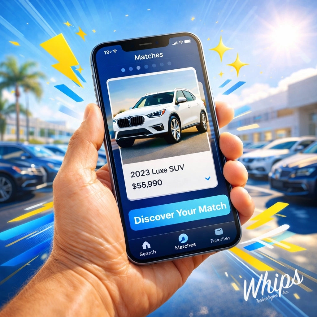 swipeawhip's tweet image. The Weekend Explorer: Coffee, couch, and 2 million cars. ☕️ Why waste your day off at a lot when 6,500 dealerships are in your pocket? Skip the fatigue and swipe to find your match before your latte gets cold.

Discover your car at whipsapp.ai.

#Whips #CarShopping