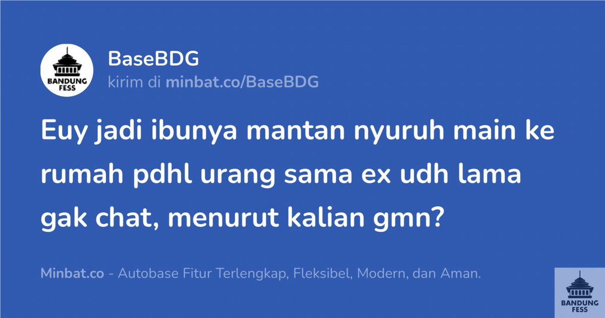 BANDUNG FESS | Kirim menfess cek 📌 tweet media