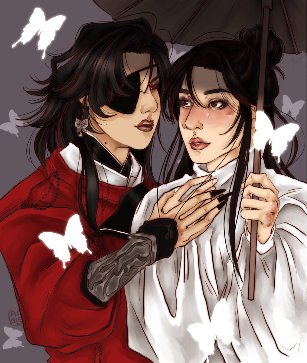 queen0pathetic's tweet photo. I still have no new art as acnh is taking over my time and I’m adjusting to new meds. So reposting this tgcf x jngsng https://t.co/drtH1ZRe8R