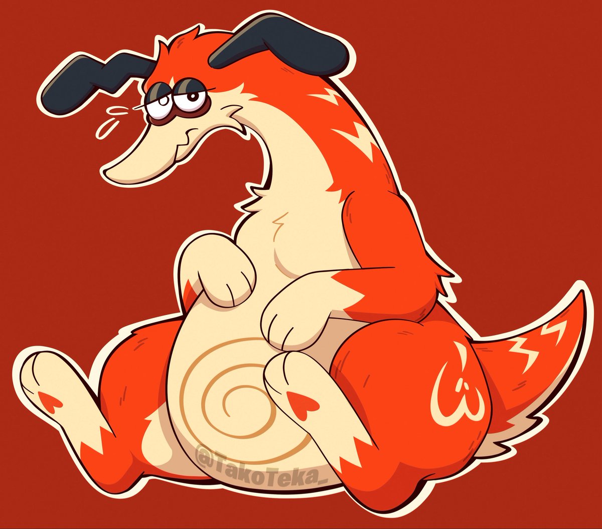 Leaving my chud son here

[ #oc #furry ]