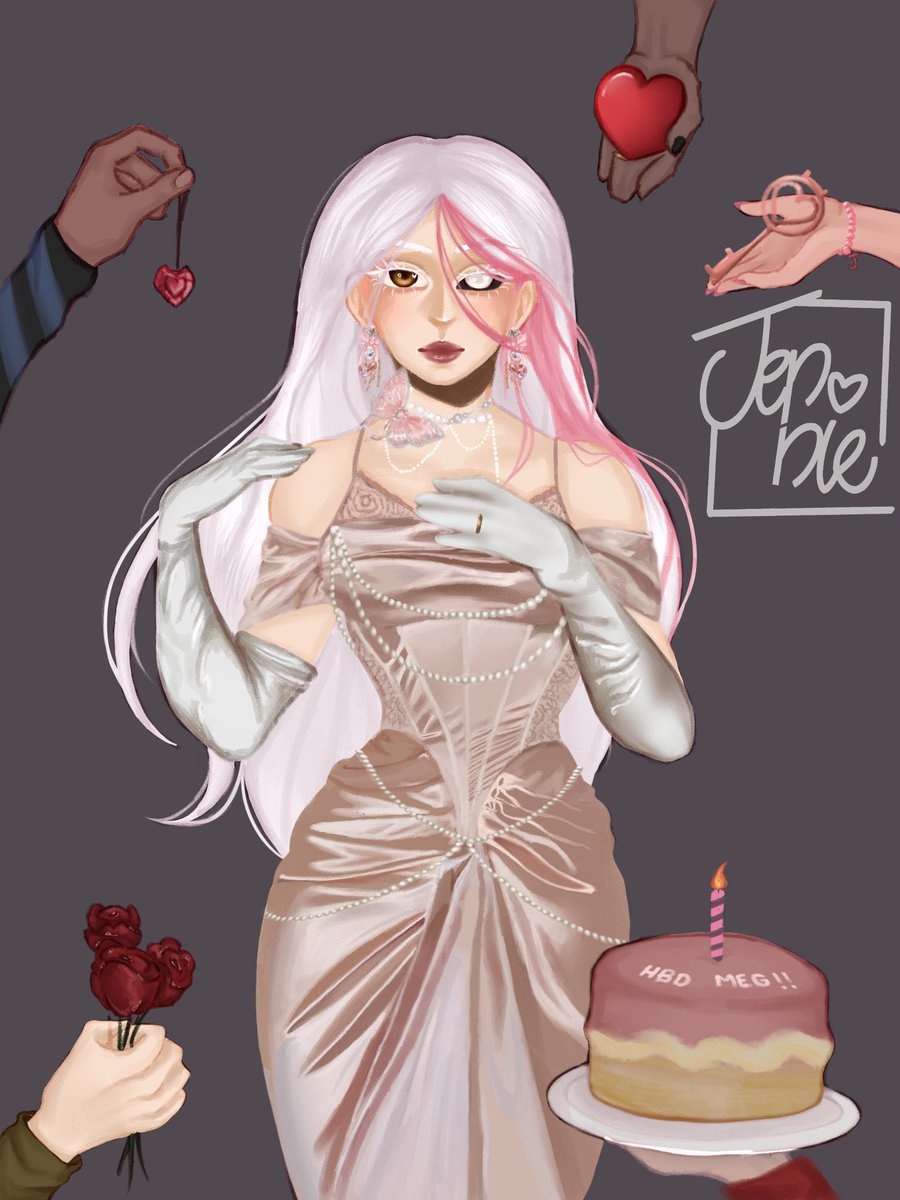 Jennie’s art💜💙 tweet media