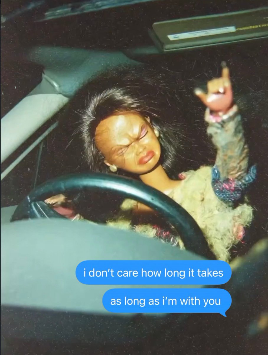 plasticattitude's tweet image. #barbie #driving #d4vd