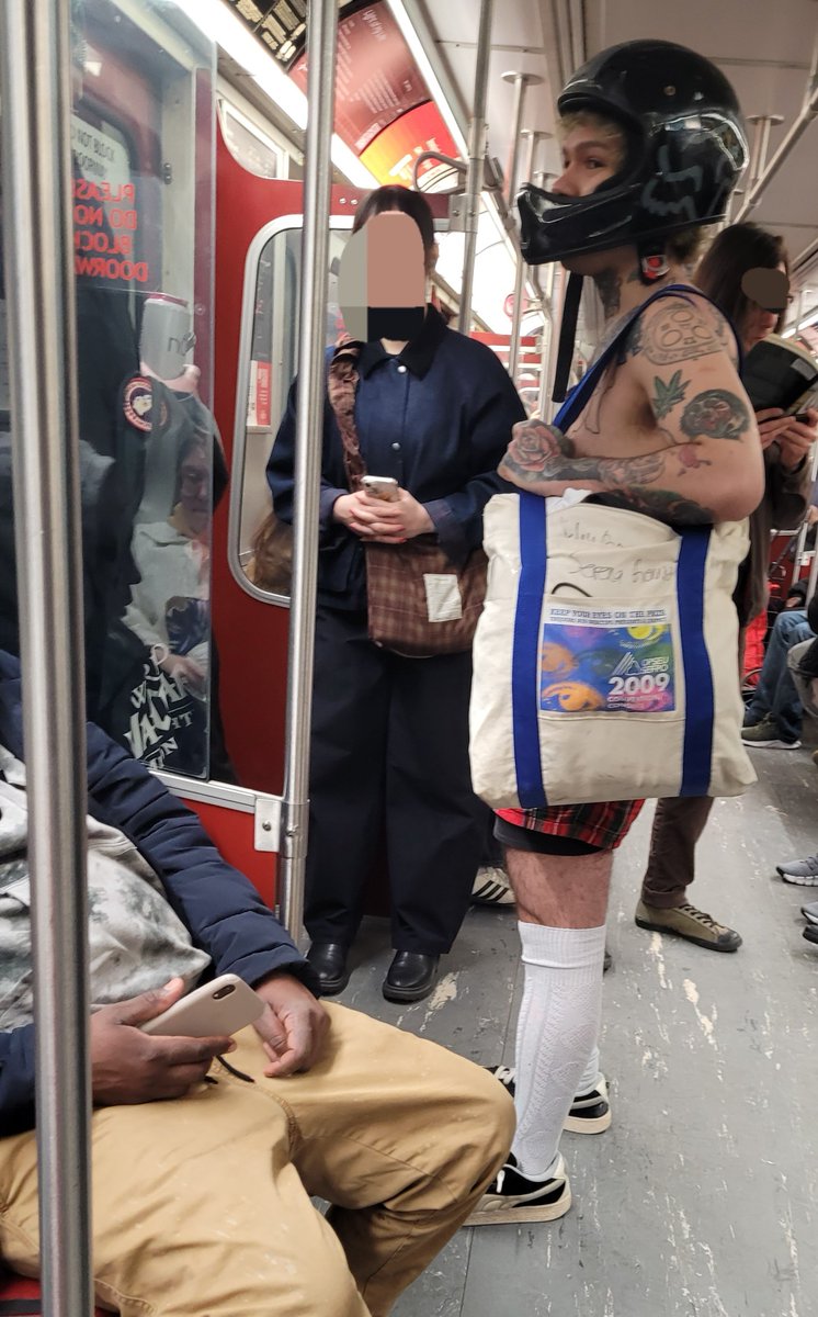 IMN00r's tweet image. These white demons are destroying Toronto while parading around half naked talking about starting OnlyFans. Imagine the racist outrage if it were a black man #ttc #toronto #white