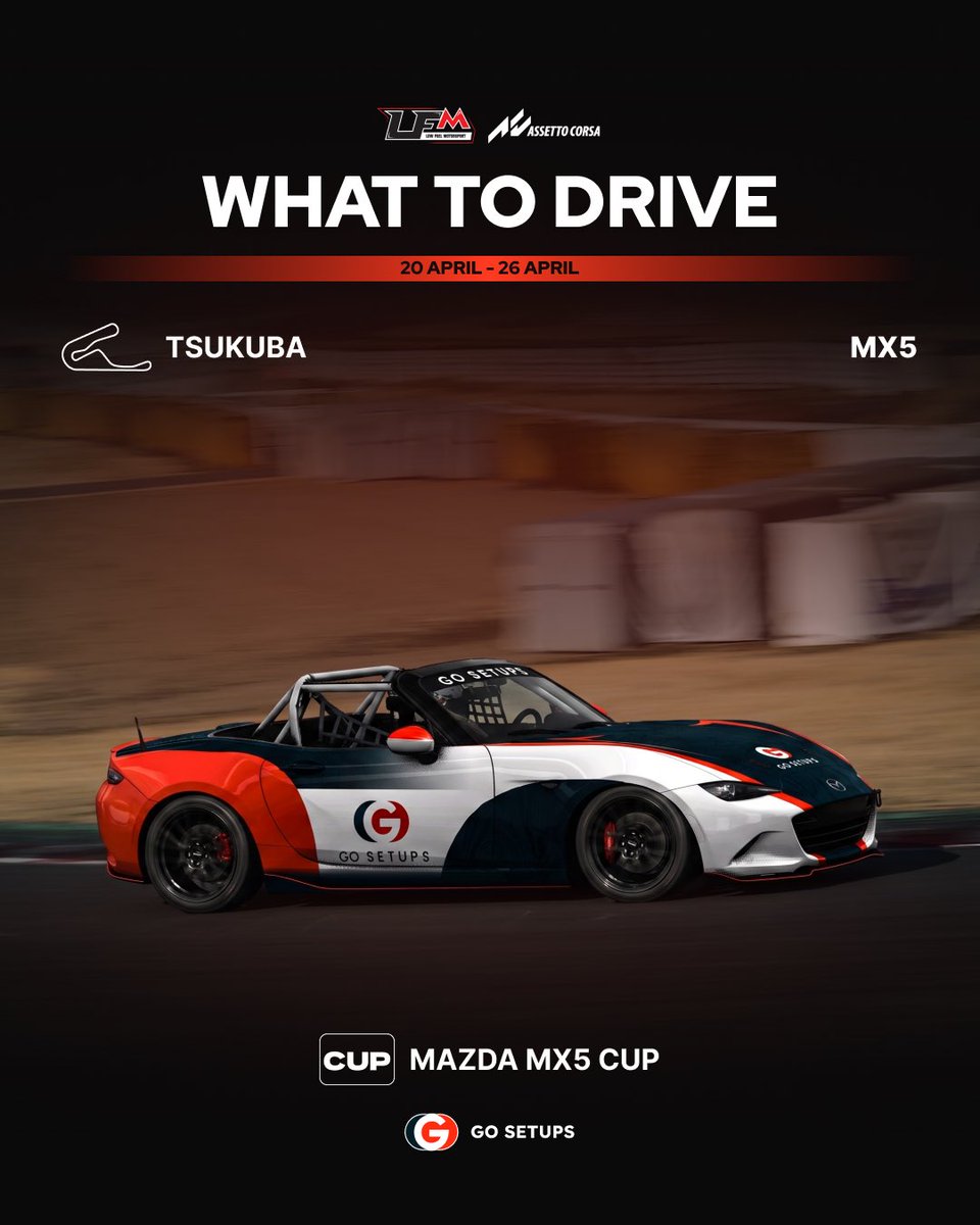 Our recommendations for what to drive this week on Low Fuel Motorsport🔥

Get your setups 👉 gosetups.gg