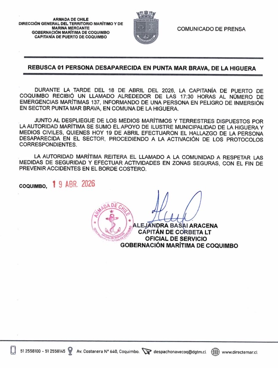 CAPUERTO COQUIMBO (@capuertocoq) on Twitter photo 