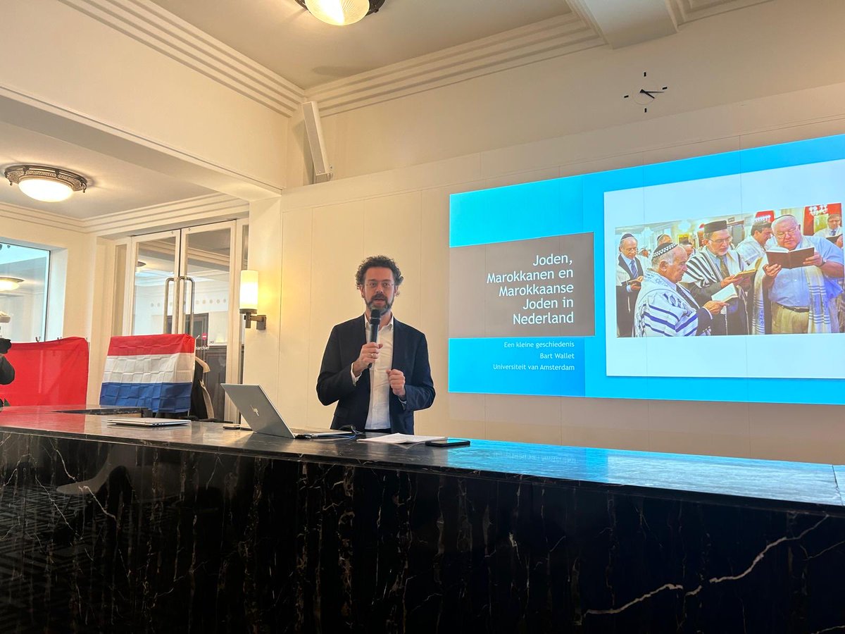 Maroc_Amsterdam's tweet image. #Amsterdam                                                                 The Moroccan🇲🇦Jewish community of Amsterdam🇳🇱celebrates, on 19/04/2026, the Maimouna festival at the City Hall Archives, which pays tribute to Moroccan Jewish heritage and Moroccan Jews living in Amsterdam