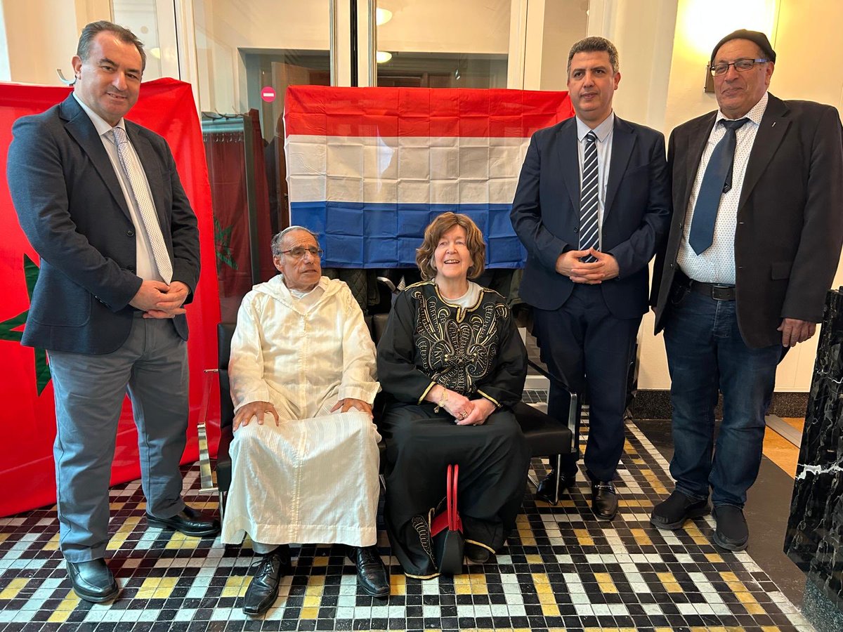 Maroc_Amsterdam's tweet image. #Amsterdam                                                                 The Moroccan🇲🇦Jewish community of Amsterdam🇳🇱celebrates, on 19/04/2026, the Maimouna festival at the City Hall Archives, which pays tribute to Moroccan Jewish heritage and Moroccan Jews living in Amsterdam