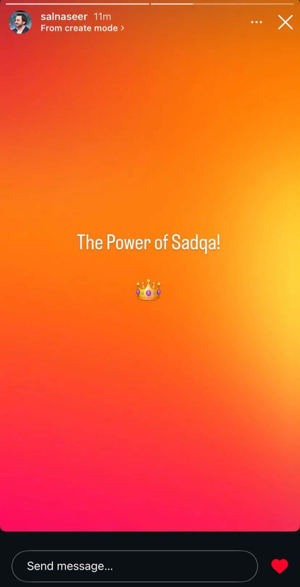 CEO PSL <a href="/salnaseer/">Salman Naseer</a> new IG story👏👏