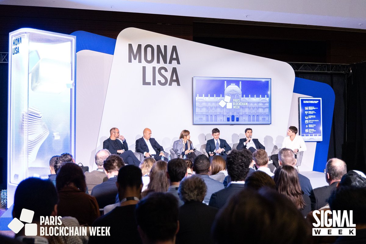 mikehiggins's tweet photo. Last week in Paris was packed with @Ripple at @signalweek – from conversations about institutional capital jumping into crypto from the sidelines to how the velocity of stablecoins is enabling 24/7 collateral and repo markets – there’s no doubt in my mind that this industry is reaching a massive unlock point for Wall Street.

And let’s be honest, XRP Mart was definitely the coolest booth on the show floor.