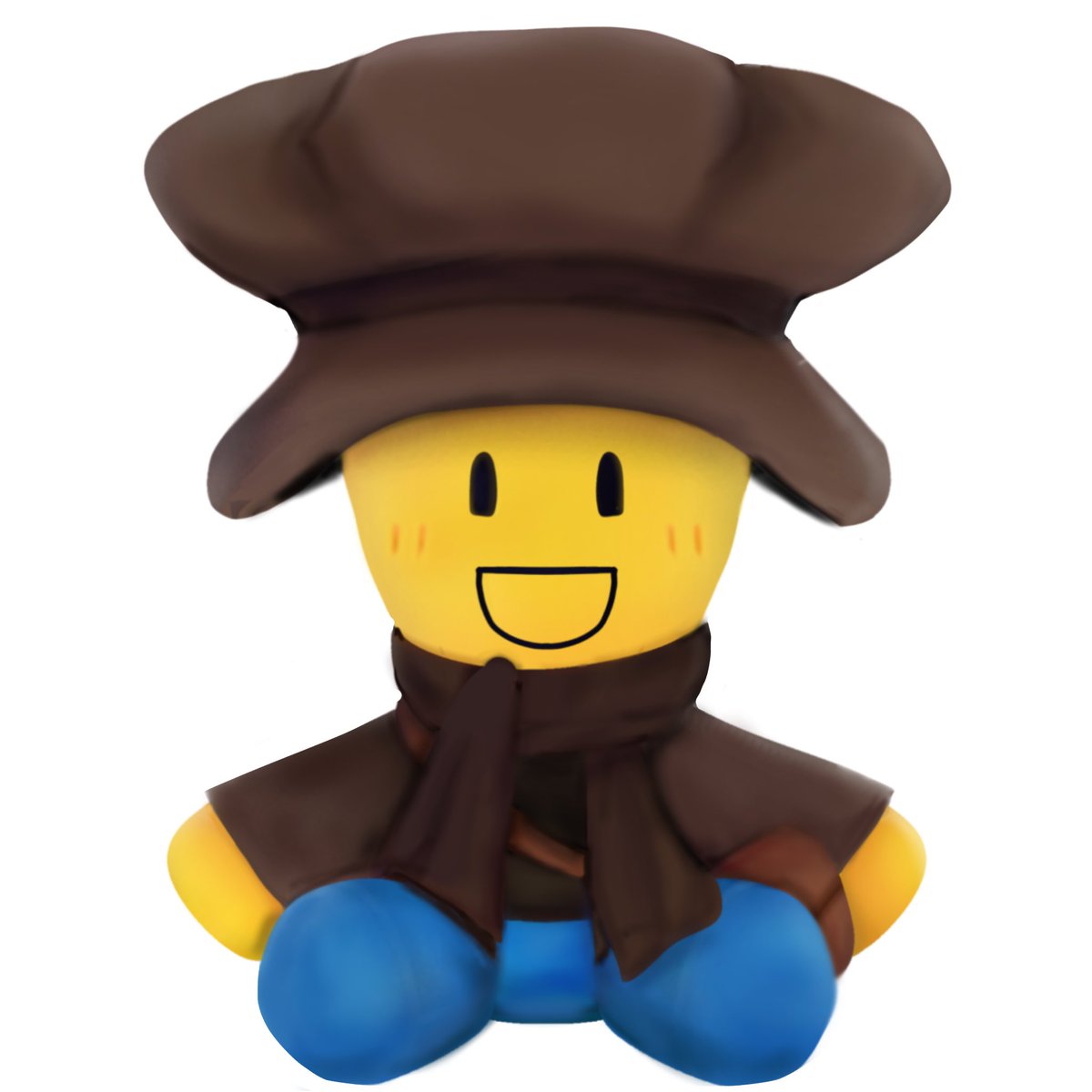 Sanpor2525's tweet image. If Postman actually got a plush
#anostalgichangoutgame #postman #art