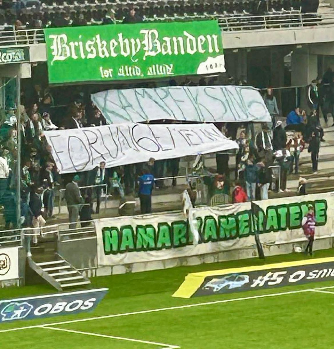 Briskebybanden Tifo tweet media
