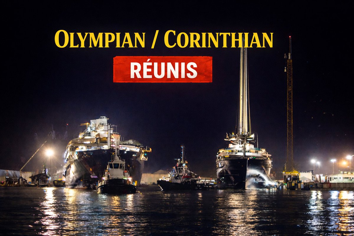 esqui20's tweet image. Scène rare de nuit à Saint-Nazaire 🌙⚓
L’Orient Express OLYMPIAN et l’Orient Express CORINTHIAN réunis dans le bassin de Penhoët.
Les jumeaux, dans le même cadre, à deux étapes différentes de construction.#SaintNazaire #Olympian #Corinthian #OrientExpress #Penhoet #Remorqueurs