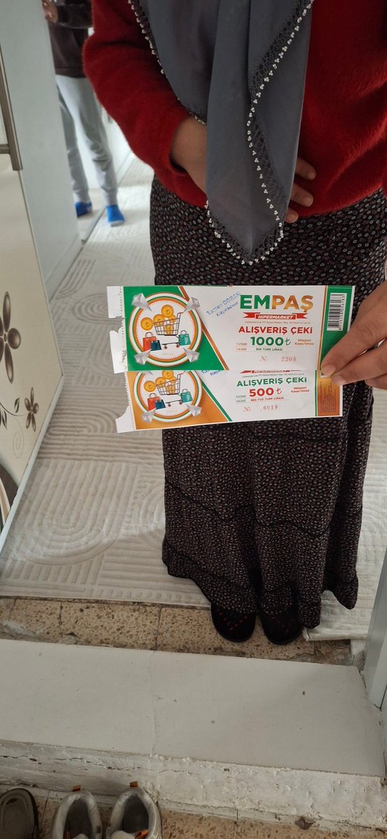 2026 Yılı Nisan Ayı  Alışveriş Çekleri  İlimizdeki İhtiyaç Sahibi Yetim Öksüz Dul Yaşlı İşsiz Ailelerimize Çeklerini Teslim Etmeye Devam Ediyoruz. Desteklerinden Dolayı Tamer ÇOBAN Hayırseverimize Şükranlarımızı Sunarız. #SosyalYardım #Muş #TamerÇoban <a href="/Raydin33/">ramazan aydın</a>