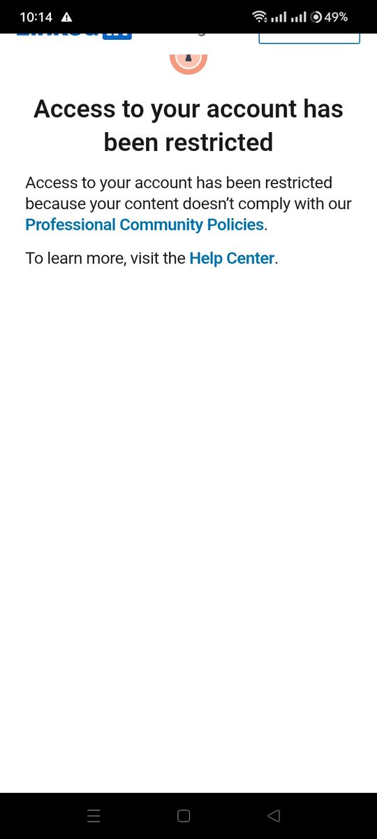 Romiali2004's tweet photo. @LinkedInHelp My account was restored via Case # 260314-016375 after ID verification, but was re-restricted on April 4th due to an automated 'New Device' error in Karachi. I have already messaged Kiran in the original thread with my ID ready. #LinkedInHelp https://t.co/nP1tJxXBTN