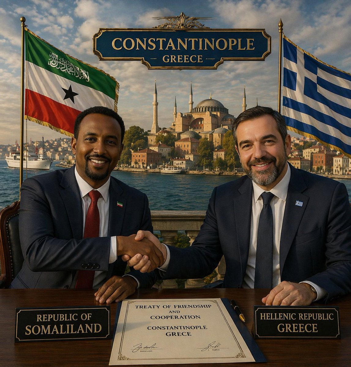 AamiinGene53590's tweet image. What so called " turkey" make Greece Constantinople again 🤝
#Greece 
#somaliland
