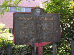 ncrcca's tweet photo. @queenie4rmnola Rochester History -Near the old Genesee Hospital on Alexander St, Rochester, NY once stood a  Historical Marker that stated-SEWARD SEMINARY-"Frederick Douglass's  daughter Rosetta was refused admission to a school on this site by one vote. " This Historical Post has been removed. https://t.co/MslhQZBuJv