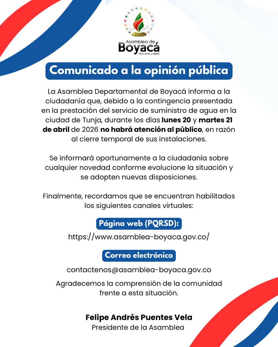 Caracol Radio Boyacá tweet media