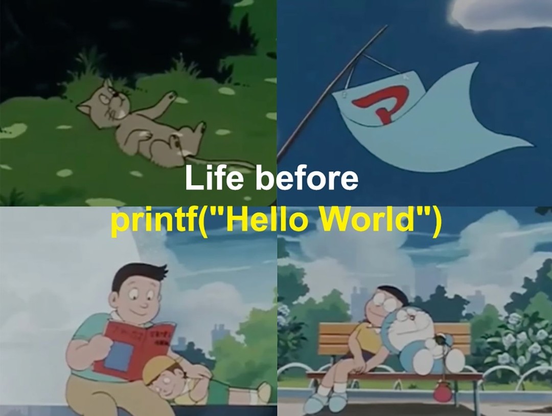 Bhumika9323's tweet image. If only I knew that printf was actually an invitation to a lifetime of Google searching.

#CodingLife #ProgrammerHumor