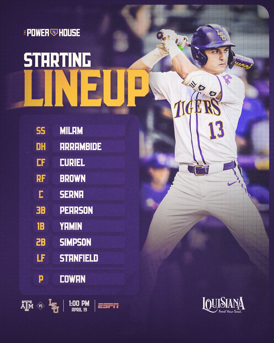 LSU Baseball tweet media