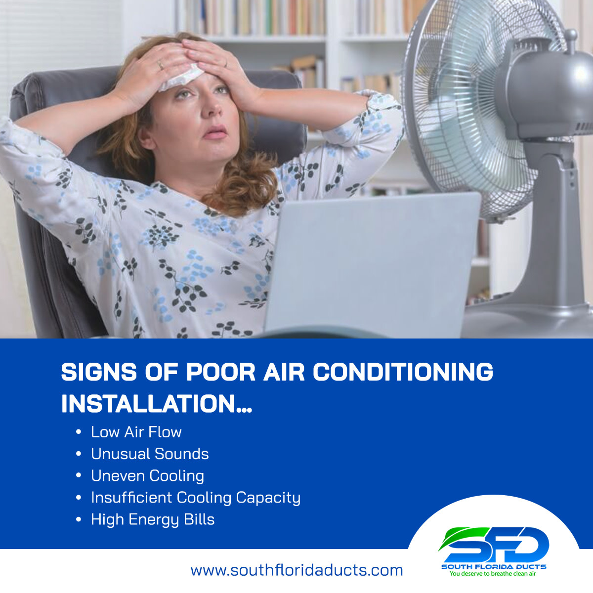 sfducts's tweet image. Signs of Poor Air Conditioning Installation…
LEARN MORE... southfloridaducts.com/10-signs-of-po…

#airconditioning #airconditioningmaintenance #hvac #acrepair #airconditioningrepair #acreplacement #airconditioningreplacement #acfilter