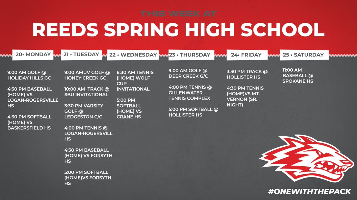 Reeds Spring Activities tweet media