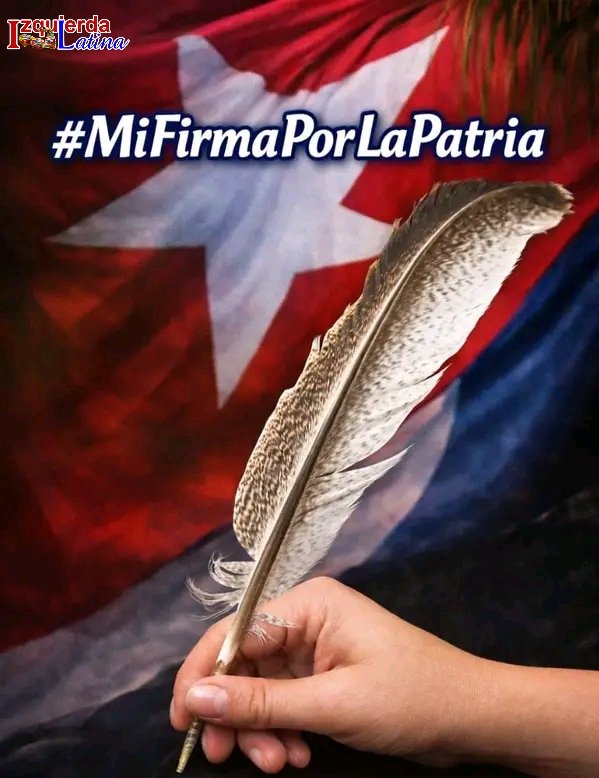 napol56258's tweet photo. #MiFirmaPorLaPatria, la consideramos un expresión genuina de reafirmación soberana y unidad nacional, principios irrenunciables de nuestro pueblo. En cada una de las firmas, va la dignidad y compromiso con la Revolución. #GirónEsHoy
@TeresaBoue 
@yaniovaFMC1 
@IzquierdoAlons1 https://t.co/DggIklfZHQ