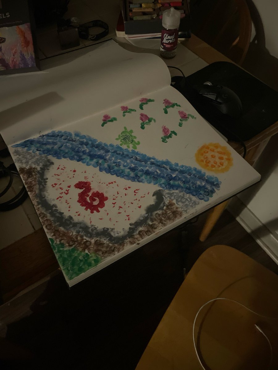 AustinFerrell20's tweet image. League #lol #LeagueOfLegendsFanArts #pastel #oilpastel #zyra #okbro