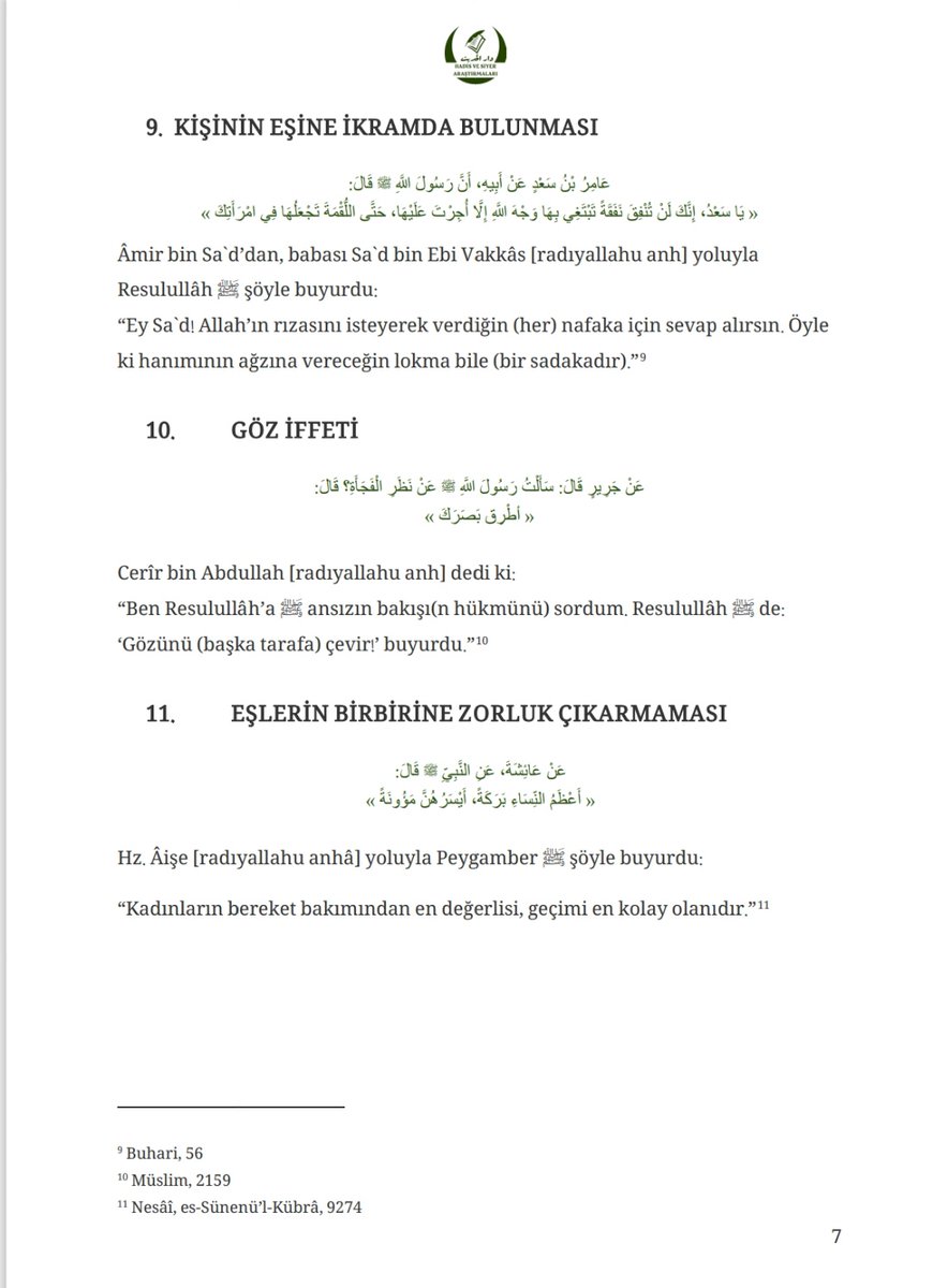 Evli olan ve evlenmek isteyenlere yönelik derlediğim 40 Hadis-i Şerif derlemesi. 

Pdf: t.me/Hadisvesiyerar…