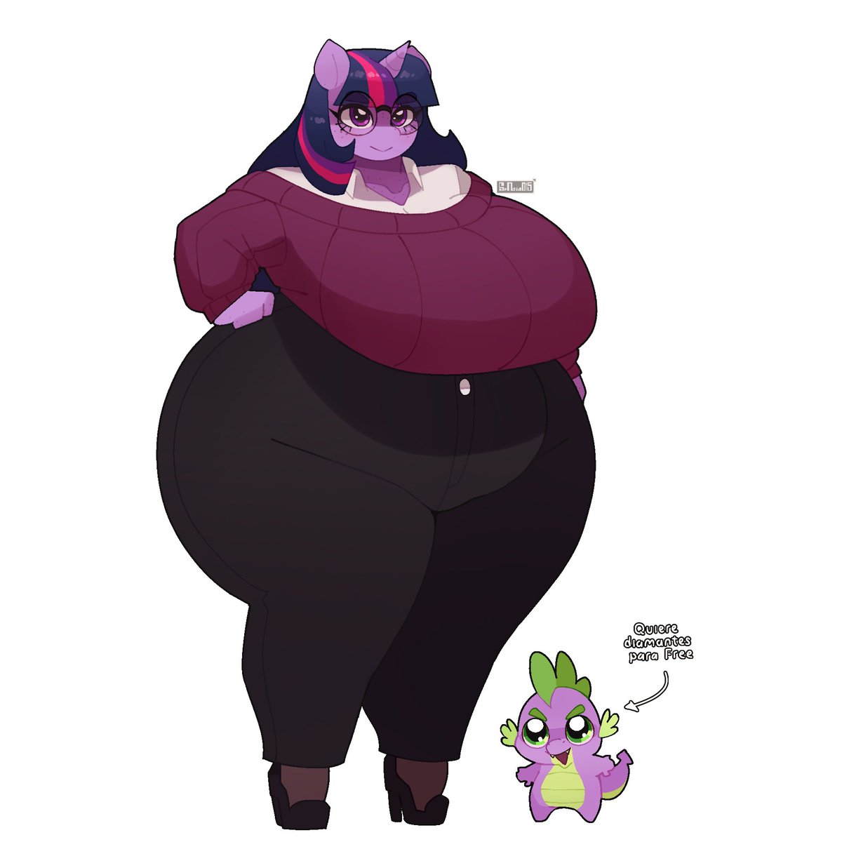 Technically, she would be a single mother. 🦄🐉