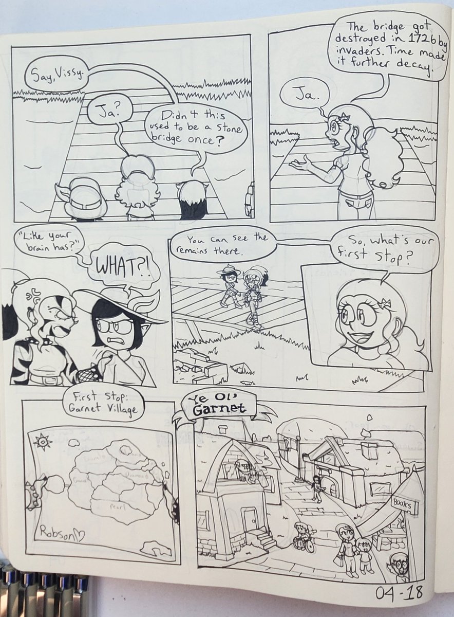 ShayleeRobson's tweet photo. Exploring Jeweliana (pt. 2-3)
#Invisibella #indiecomic #indiecartoonist #shayleerobson #kidlit #webcomic #princessisabellafrudrickstein #ziamiseryhei #gazaru #ghostprincess #gothghost #yokai #noAI #handdrawn #storybuilding https://t.co/HWfnnFpNTc