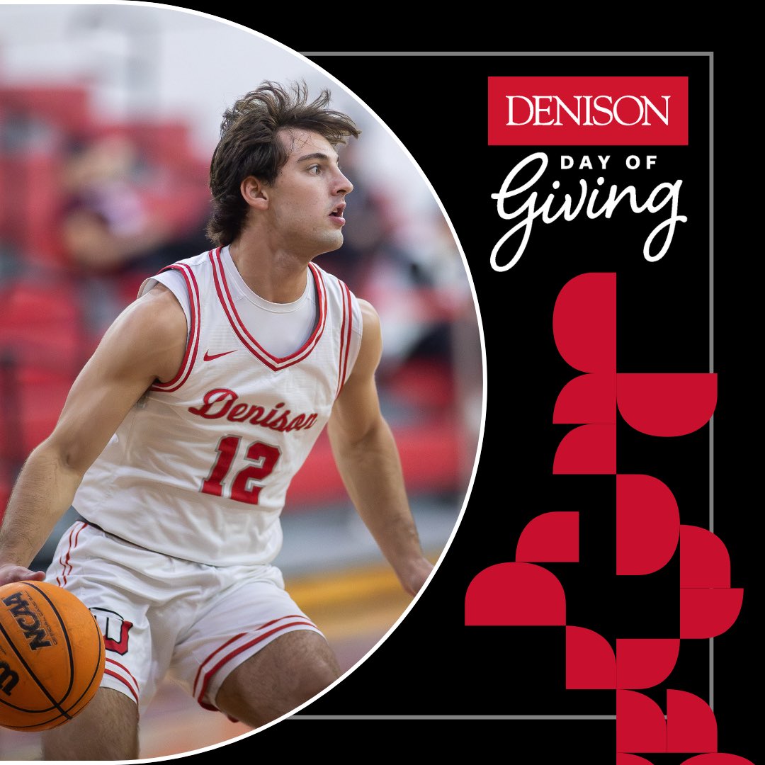DenisonHoops's tweet photo. April 22 is Denison’s Day of Giving! Mark your calendar, spread the word, and get ready to make an impact. Visit the Day of Giving website to learn more and make your gift early in support of Big Red Basketball student-athletes 🏀👏🏻

https://t.co/cPiGrlzfv1 https://t.co/hTqXGnypqj