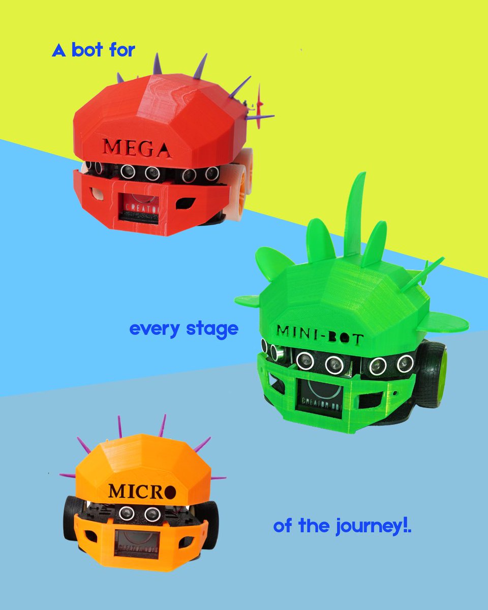 creatorbots's tweet image. Innovation moves fast—is your classroom keeping up? 🚀 We’re building the engineers of tomorrow, today. #STEMEducation #Innovation