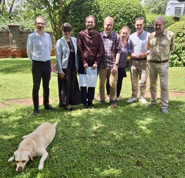 CZAmb_Nairobi's tweet image. 🙏 Thank you &amp;amp; good luck with your studies &amp;amp; future career! For the past 3 months we had the pleasure of working with #intern Tomáš Zemek from the Technical University of Liberec. He was in Kenya 🇰🇪 as part of the EU 🇪🇺 #ErasmusPlus programme.
#Czechia 🇨🇿
#EUKenya50
@EUinKenya